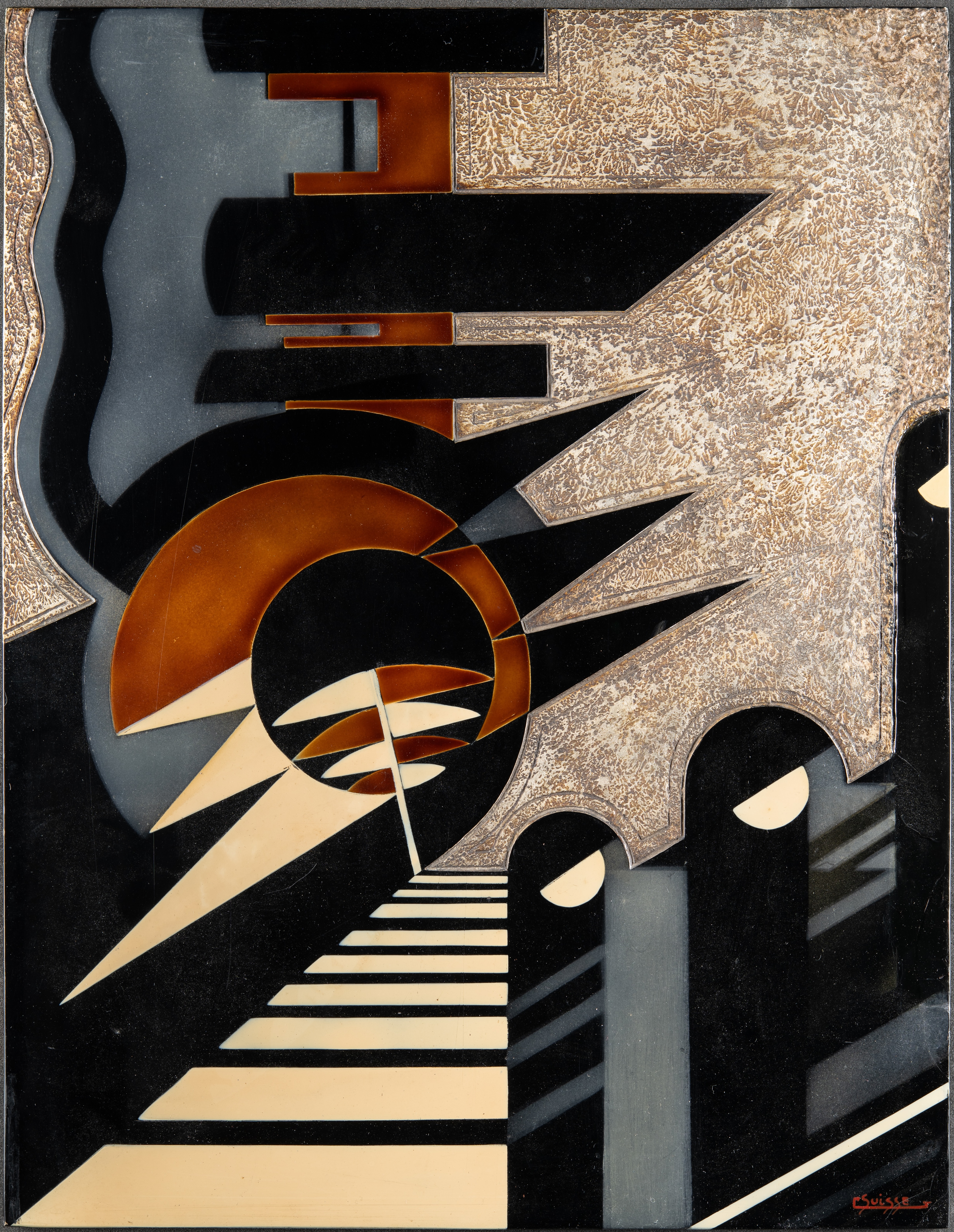 Ecran de table. Vers 1925.